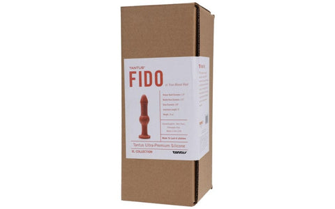 Fido Anal Ruby Premium Anal Toy with Ribbed Shaft and Unique Knot Butt Plugs