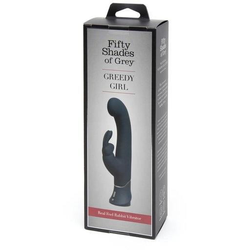 Fifty Shades of Grey Greedy Girl Dual Density G-Spot Rabbit Vibrator in Black VIBRATORS-RABBIT-MULTI