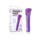 Finger Poke 4.5 Inch Vibrating Stimulator in Purple > Vibrators > Finger Vibrators