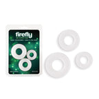 Firefly Bubble Rings Glow in the Dark Cock Rings Set of 3 > Cock Ring > Sets