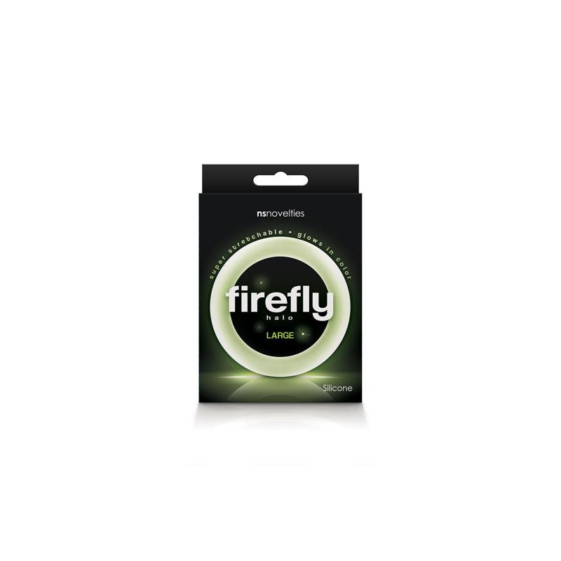 Firefly Halo Glow In Dark Clear 60 Millimeter Cock Ring > Cock Ring > Single