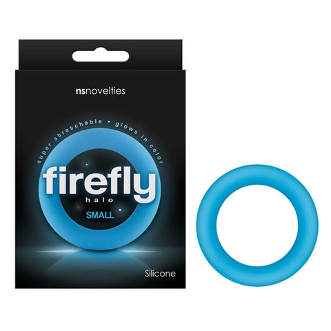 Firefly Halo Glow In The Dark Small Silicone Cock Ring 50mm > Cock Ring > Single
