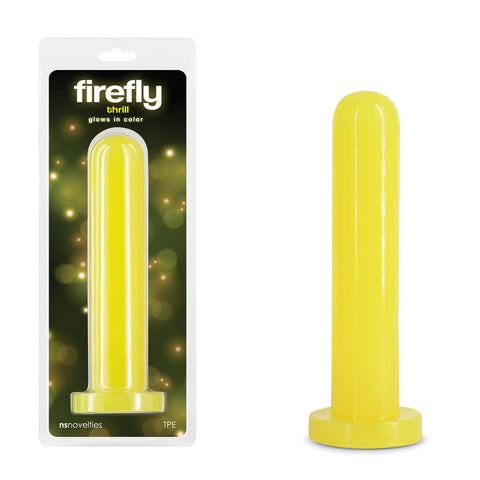 Firefly - Thrill - 7" Dildo - Yellow Yellow Dongs Neutral