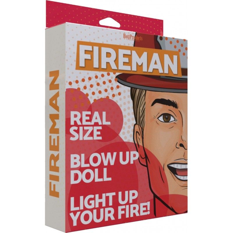 Fireman Inflatable Doll Secondary image