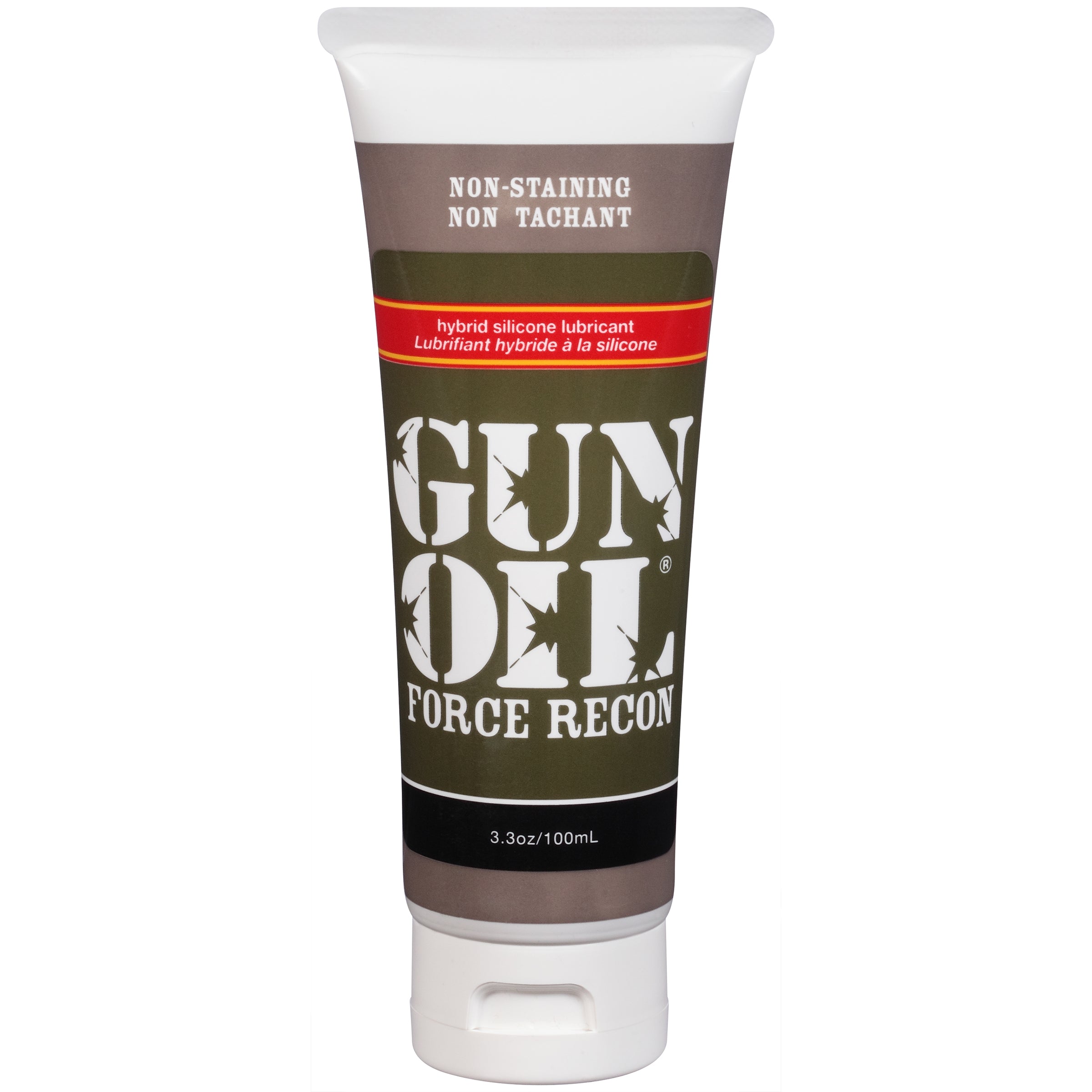 Force Recon 3.3oz/100ml Tube Hybrid Silicone Gel Default Title Hybrid Lube
