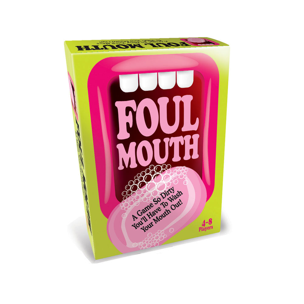 Foul Mouth Card Game for 2-6 Players - Fun Challenge Games