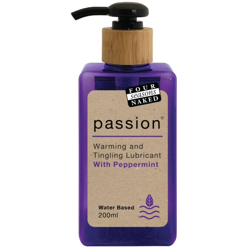 Four Seasons Passion Peppermint Lubricant 200ml Secondary image