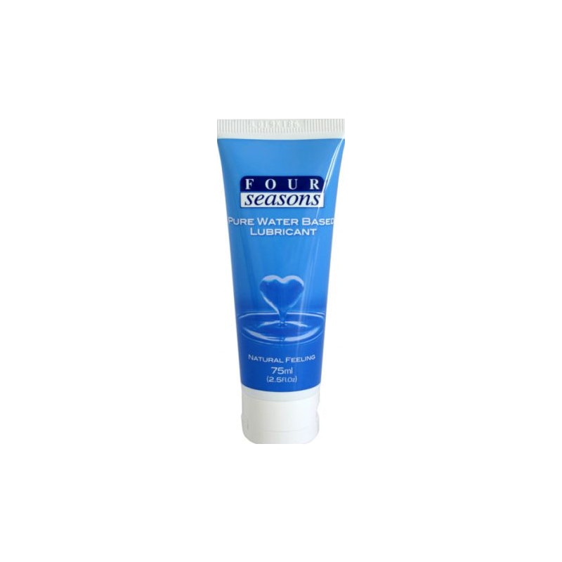 Four Seasons Pure Personal Lubricant 75ml Water-Based Gel for Enhanced Intimacy Default Title Water Based Lube