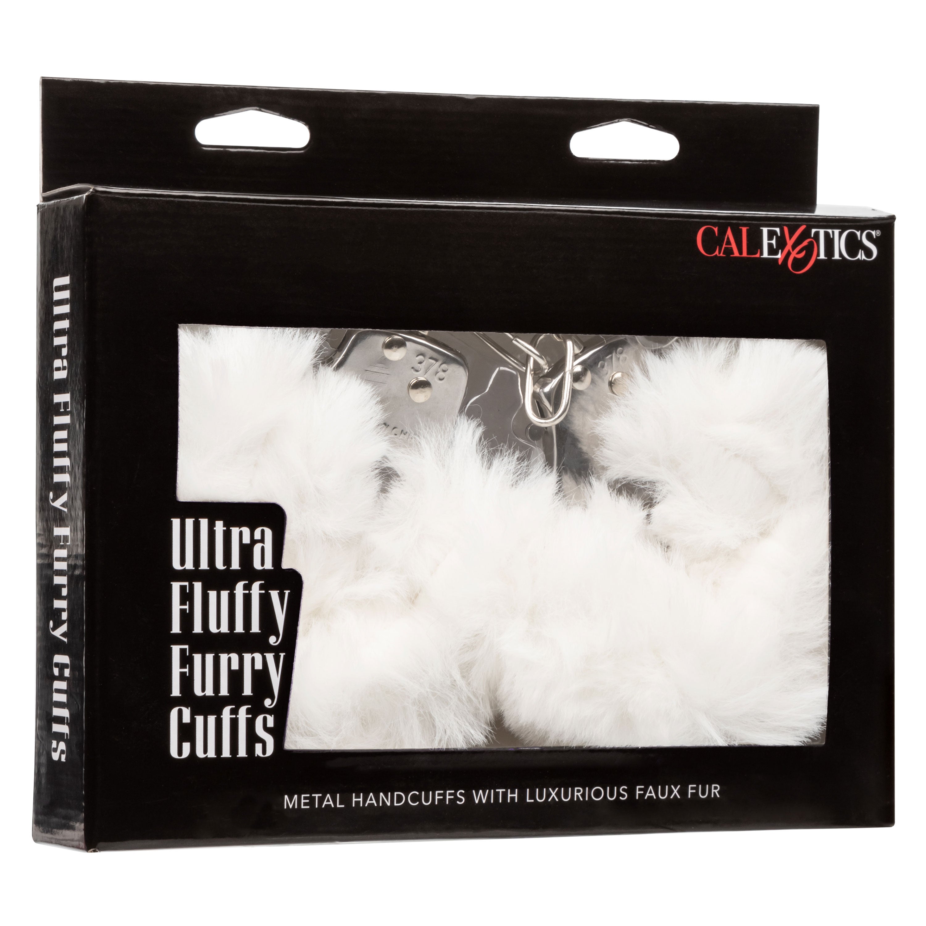 Ultra Fluffy White Furry Cuffs – Soft Bondage Handcuffs > Bondage Gear > Handcuffs