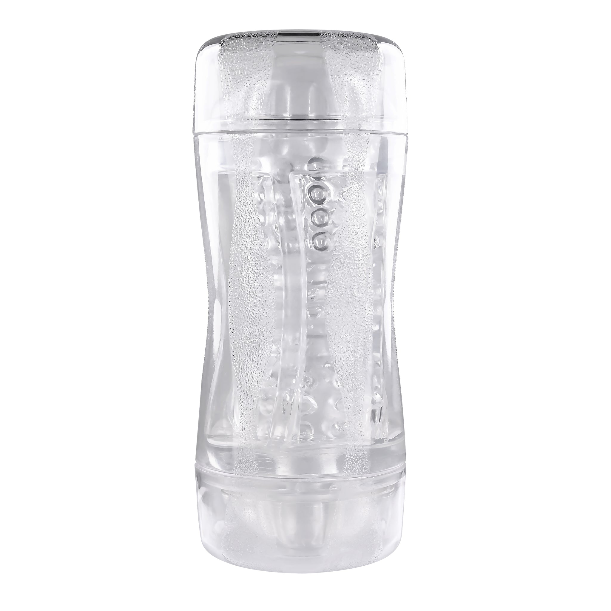 Gender X Double Fantasy – Dual-Ended Transparent Stroker > Sex Toys For Men > Masturbators Cup