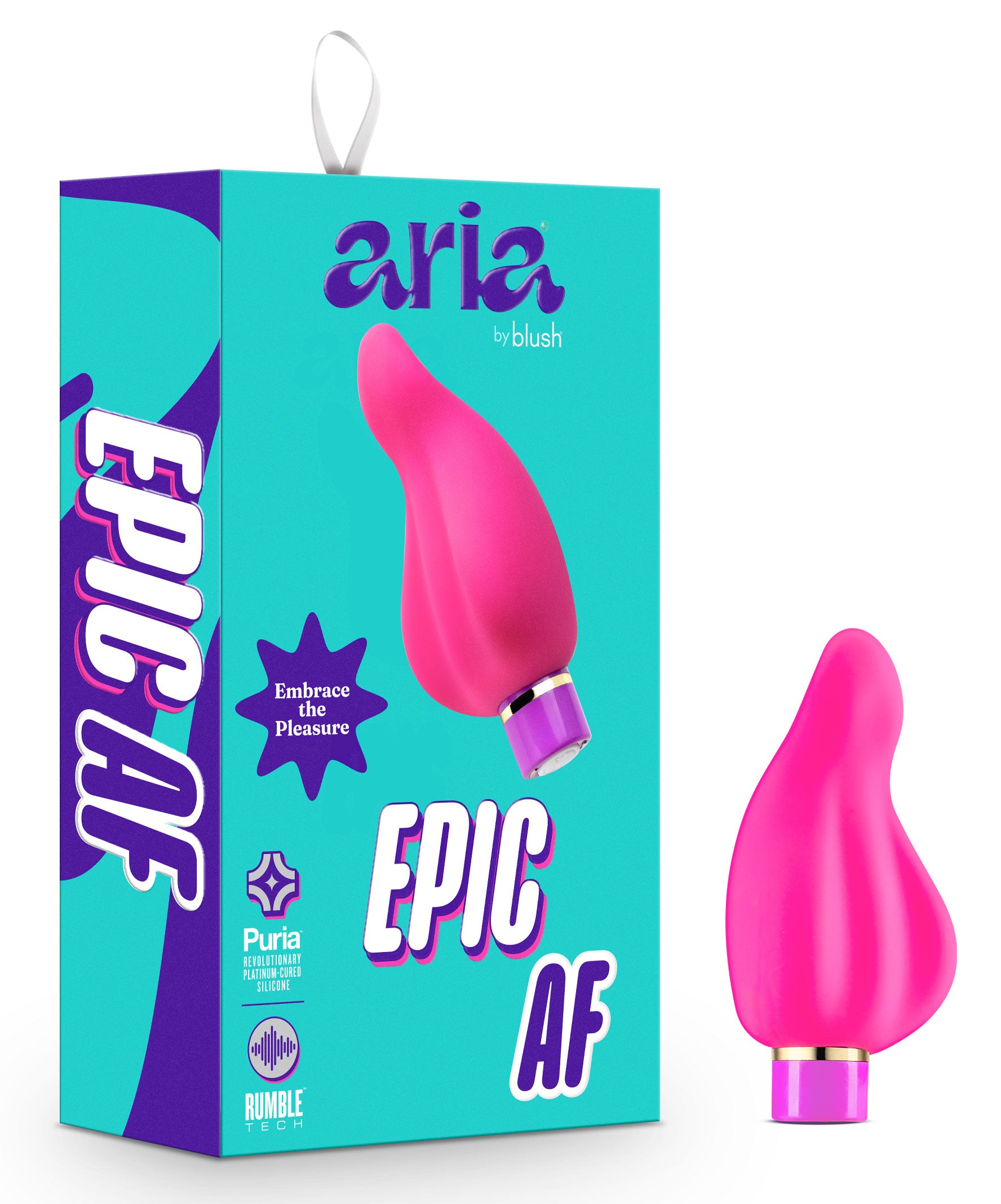 Aria Epic AF Fuschia Stimulator > Vibrators > Finger Vibrators