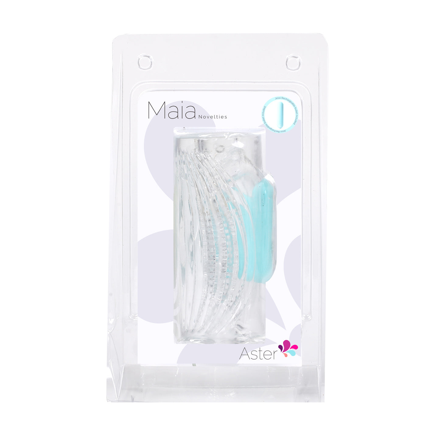 Maia Aster Vibrating Stroker Sleeve with 10 Function Settings > Sex Toys For Men > Masturbators > Vibrating