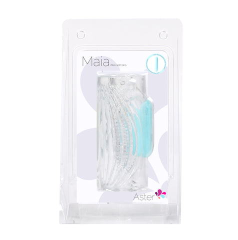 Maia Aster Vibrating Stroker Sleeve with 10 Function Settings > Sex Toys For Men > Masturbators > Vibrating
