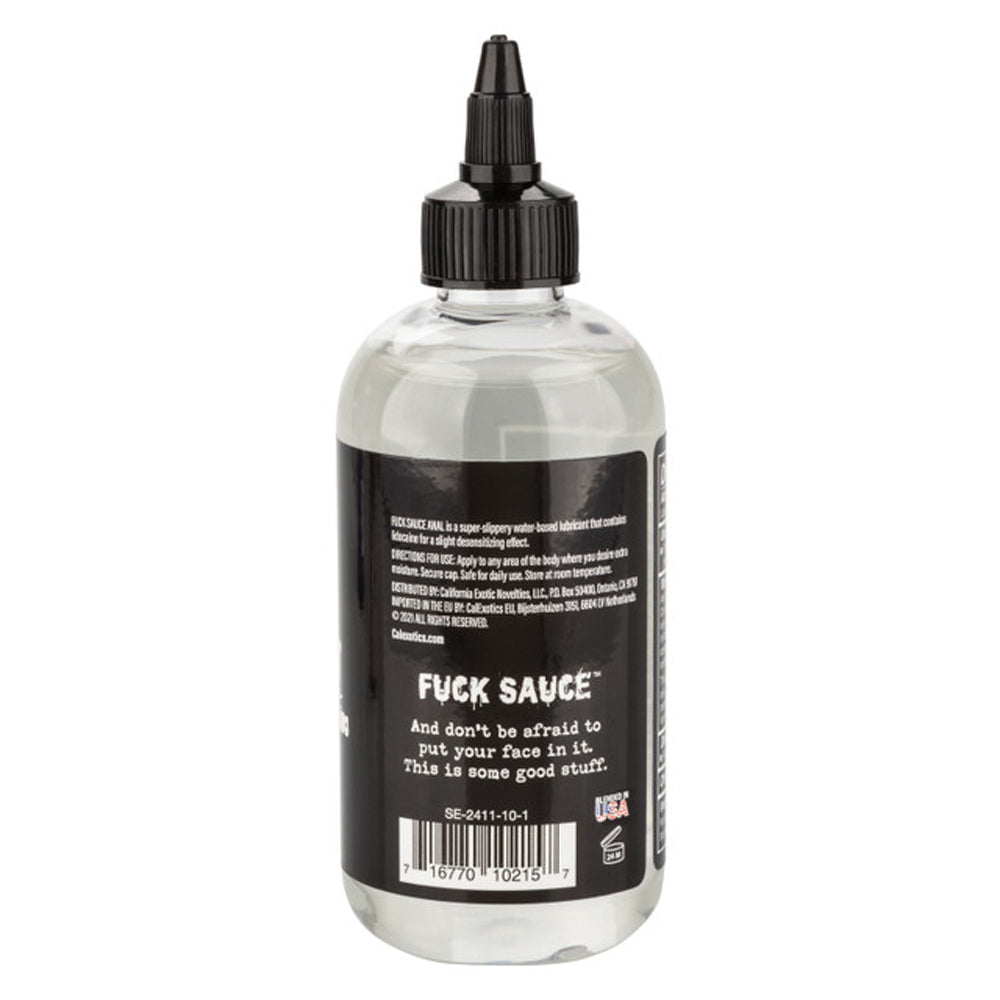 Fuck Sauce Anal Numbing Lubricant – Premium Water-Based Lidocaine-Infused 8oz Secondary image