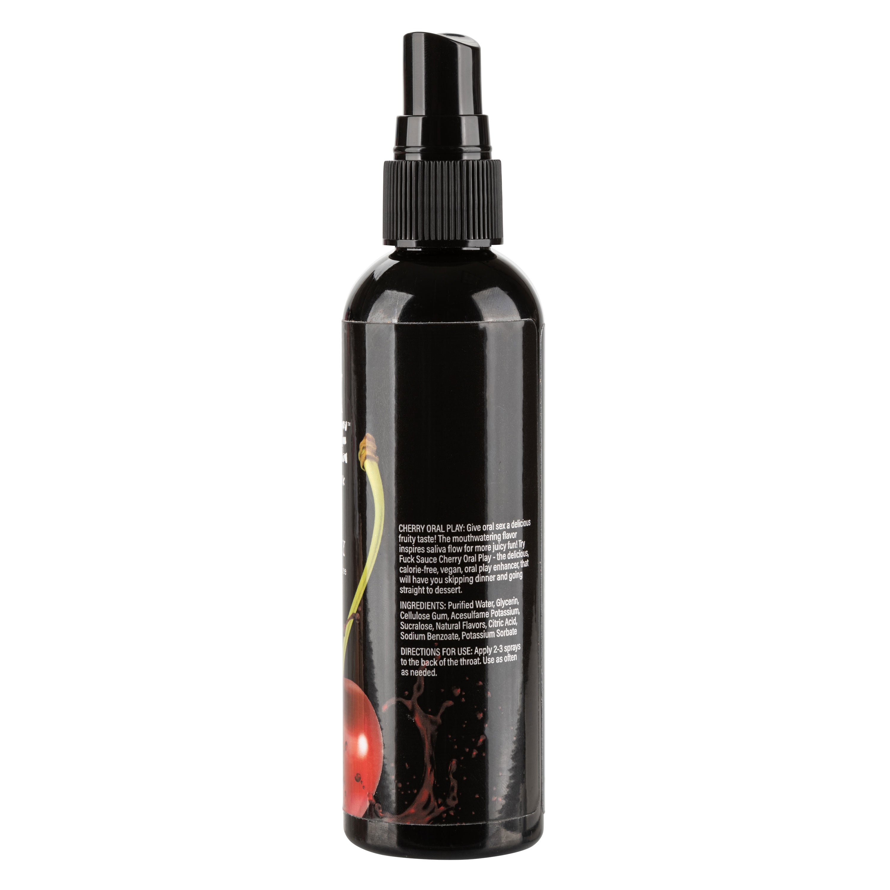 Fuck Sauce Cherry Oral Play Water-Based Edible Spray 4 fl oz Secondary image