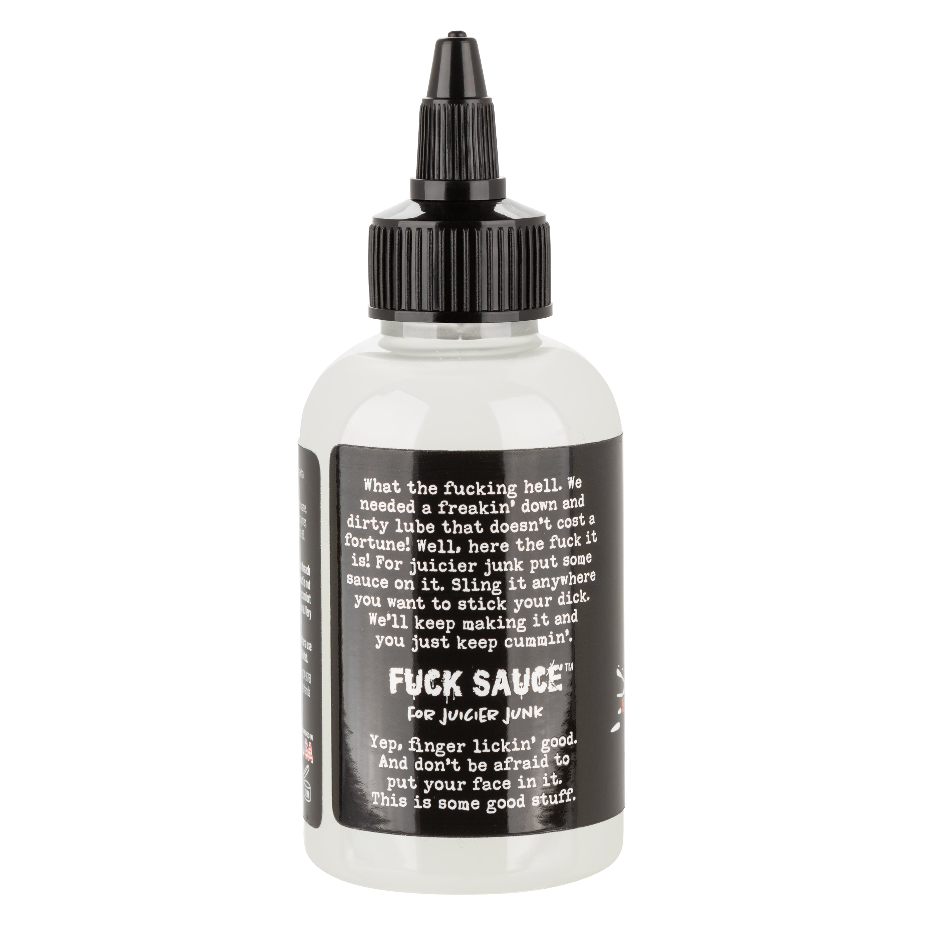 Fuck Sauce Unscented Cum Hybrid Lubricant 4 fl. oz Clear Fragrance Free Speciality Lubricants