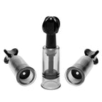 Fusion Triple Suckers 0.75 Inch Diameter 4 Inch Length > Sex Toys > Nipple Suckers