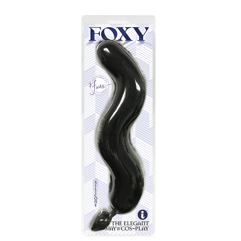 Foxy Fox Tail Silicone Butt Plug – Large Silicone Butt Plug > Anal Range > Tail Butt Plugs