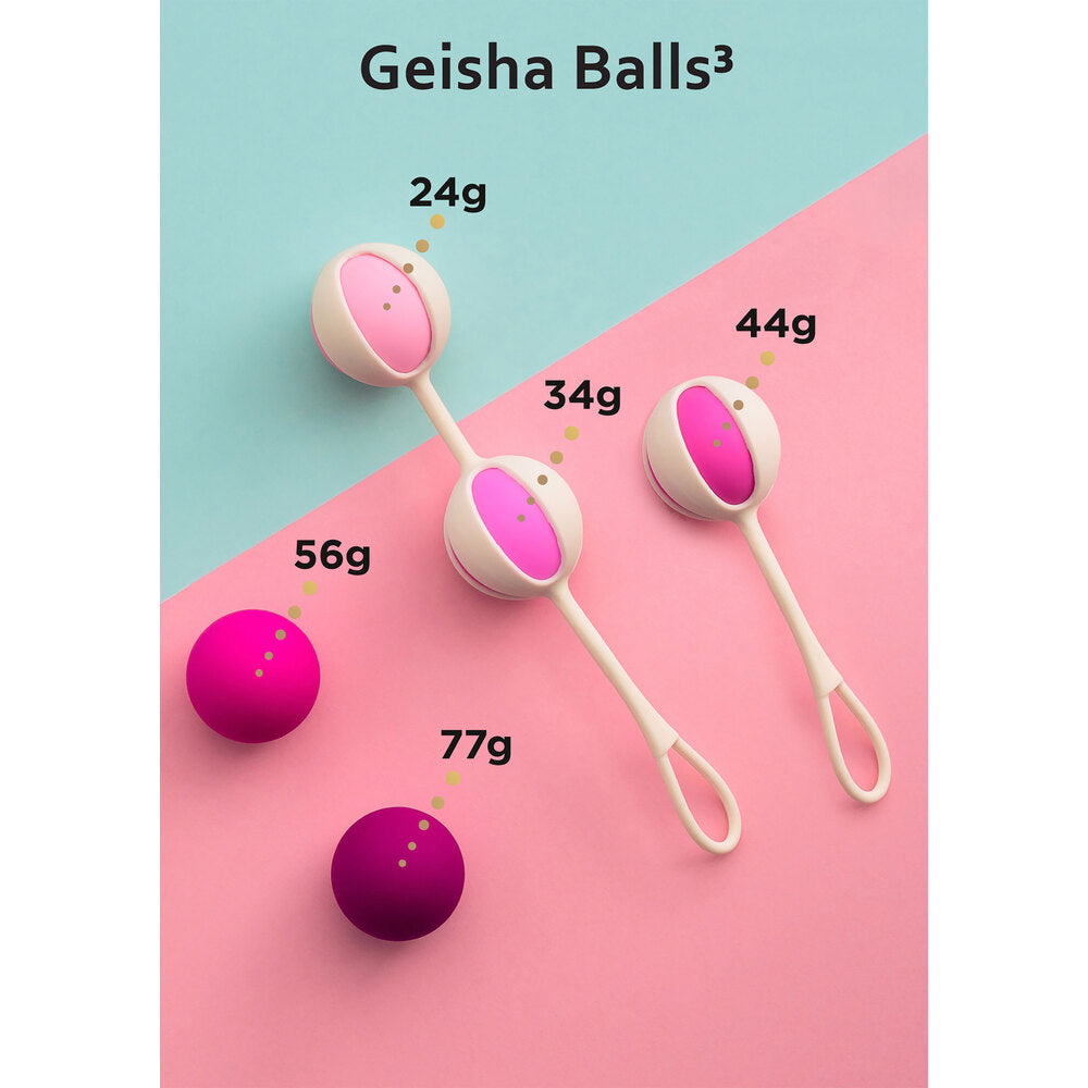 G Vibe Geisha Balls 3 – Silicone Kegel Balls > Sex Toys For Ladies > Kegel Exercise
