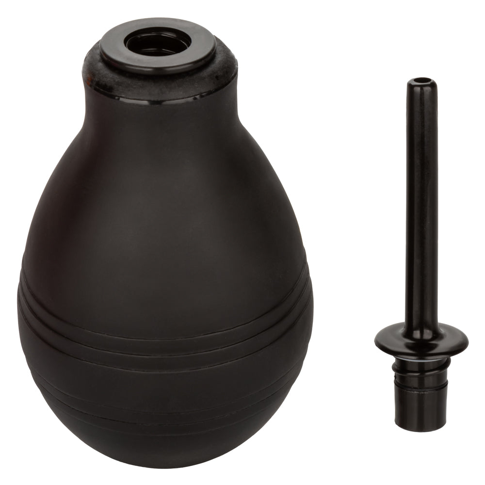 CalExotics One-Way Anal Douche with Black Leak-Proof Nozzle 7.3 fl. oz. Squeeze Bulb > Essentials > Douches
