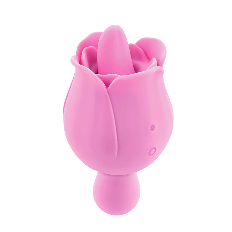 Adam & Eve Eves Ravishing Rose (Pink) – USB Rechargeable Clitoral Flicking Stimulator STIMULATORS