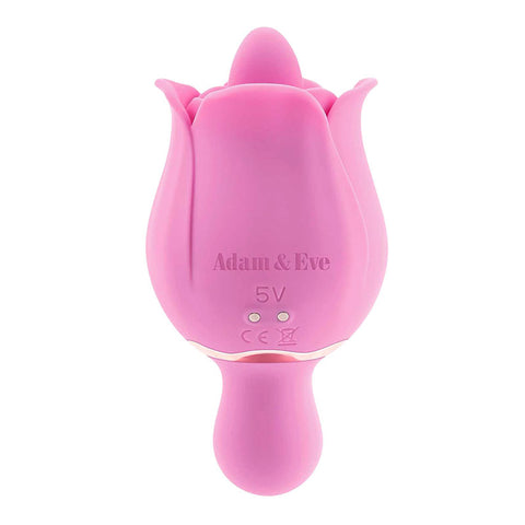 Adam & Eve Eves Ravishing Rose (Pink) – USB Rechargeable Clitoral Flicking Stimulator STIMULATORS