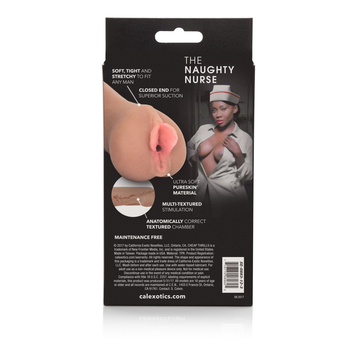 Cheap Thrills The Naughty Nurse Masturbator with PureSkin Life-Like Lush Lips and Tight Suction Chamber > Sex Toys For Men > Masturbators > Manual