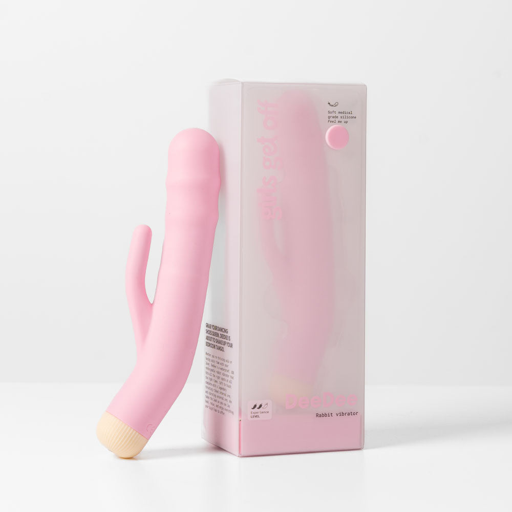 Girls Get Off DeeDee 19cm Rabbit Vibrator Pink > Vibrators > Ladies > Rabbit