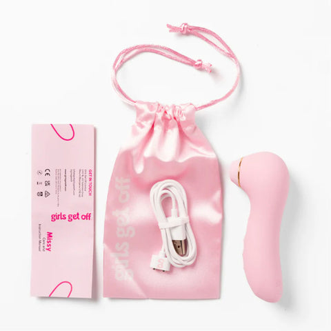 Girls Get Off Missy USB Rechargeable Air Pulse Stimulator AIR PULSATION