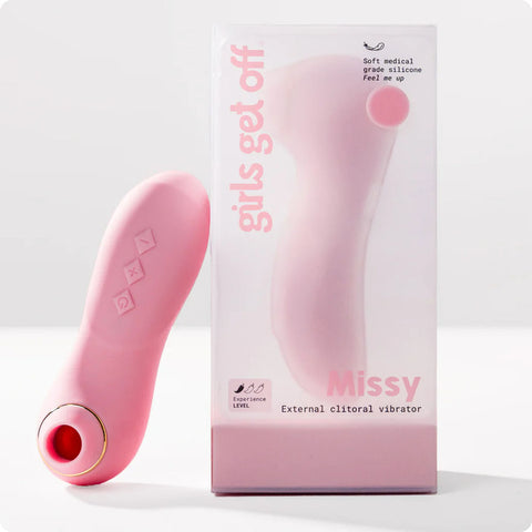 Girls Get Off Missy USB Rechargeable Air Pulse Stimulator AIR PULSATION