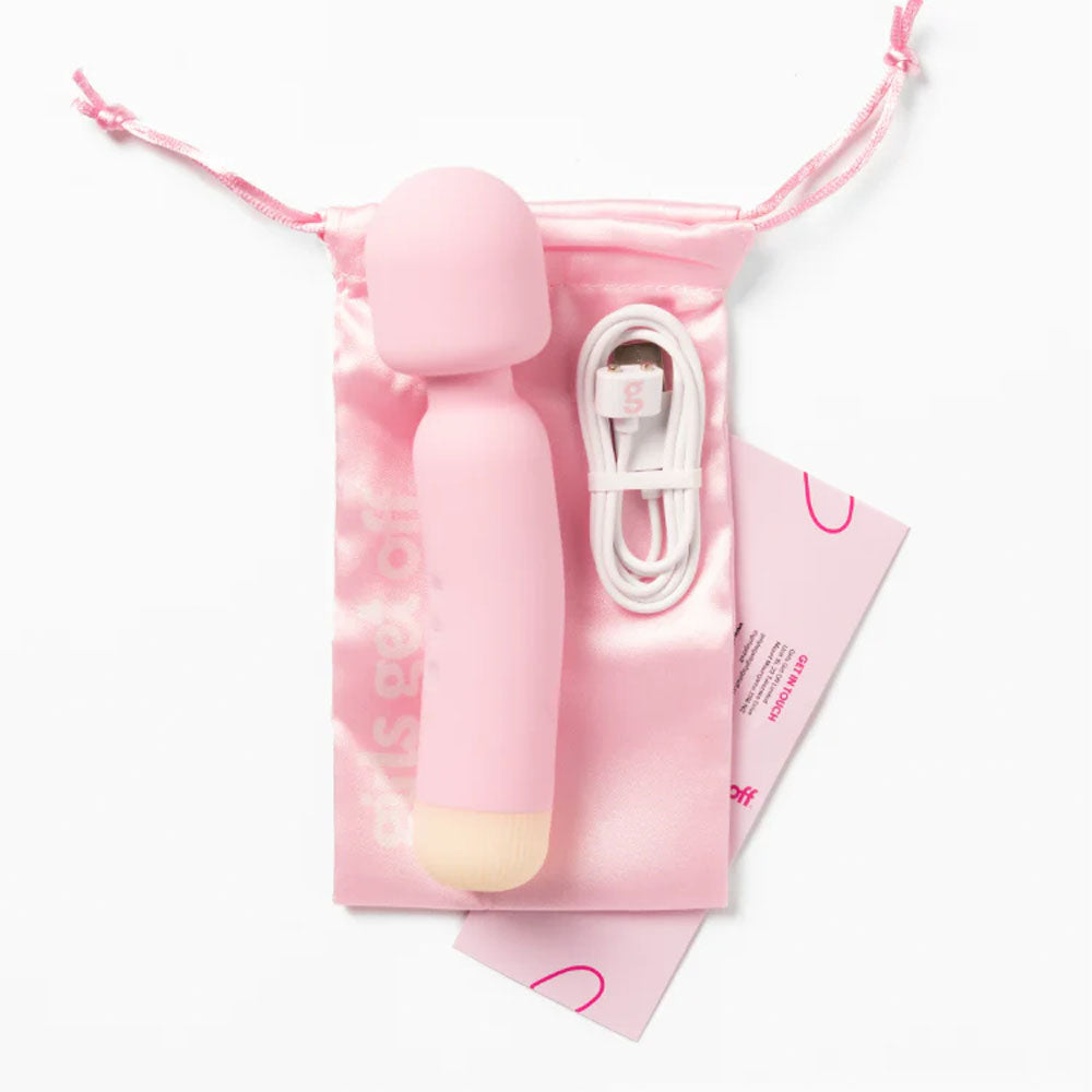 Girls Get Off Wanda USB Rechargeable Waterproof Massage Wand Electric Massager