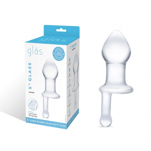 Glas 5 Inch Clear Glass Juicer with Heavy Rotary Handle and Thick Torque Plates Default Title DONGS Glass