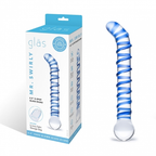 Electric EEL Mr Swirly 6.5 Inch Borosilicate Glass G-Spot Dildo > Glass > Dildos