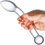 Glas 8 Inch Slimline – Glass G-Spot Dildo > Glass > Dildos