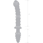 Glas Mr. Swirly 10 Inch Double-Ended Dildo and Butt Plug > Glass > Toys