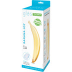 Glas Banana Joy 7 Inch Handblown Glass Dildo > Glass > Dildos