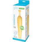 Glas Cornstar 8 Inch Textured Glass Dildo > Glass > Dildos