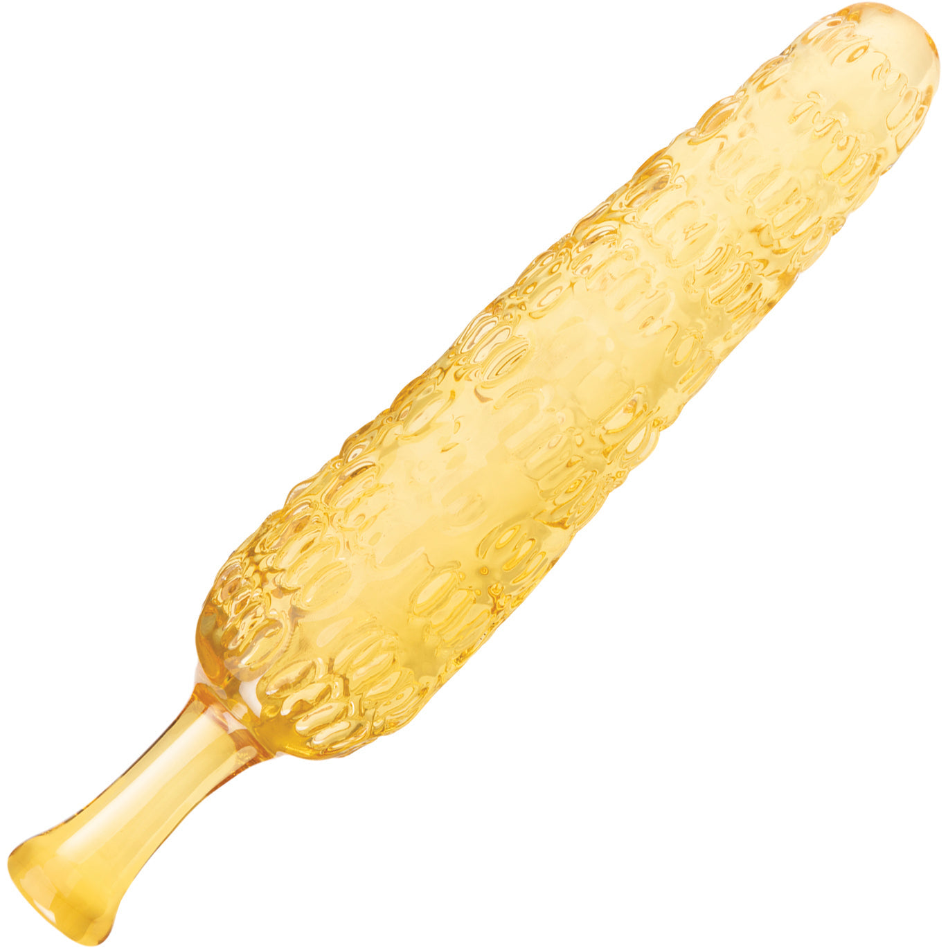Glas Cornstar 8 Inch Textured Glass Dildo Secondary image