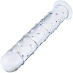 Gläs 10 Extra Large Glass Dildo - Clear