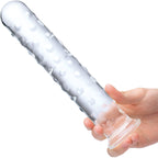 Gläs 10 Extra Large Glass Dildo - Clear