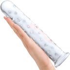 Gläs 10 Extra Large Glass Dildo - Clear