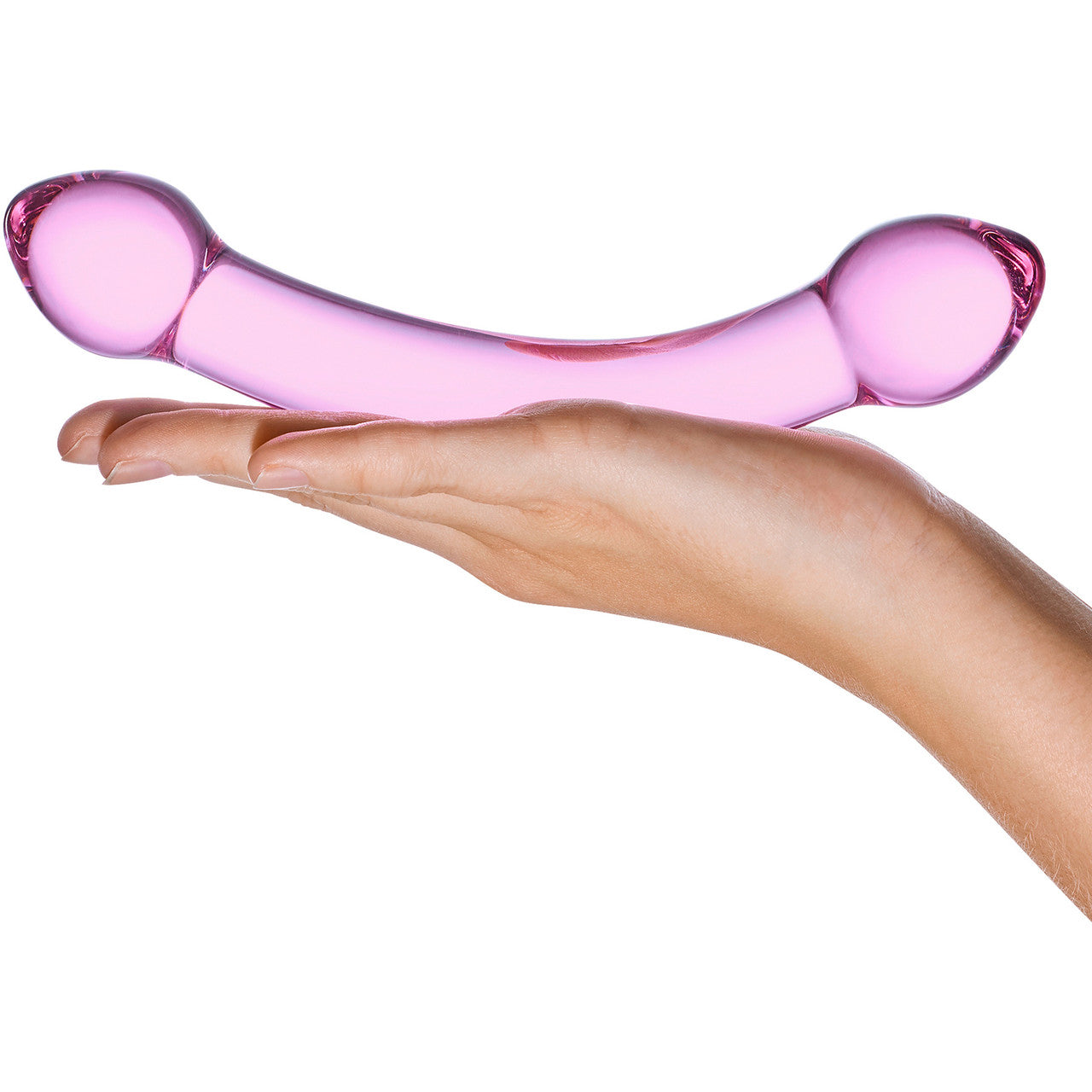 Glas Double Trouble – 7.25 Inch Glass Double-Headed Dildo > Glass > Dildos