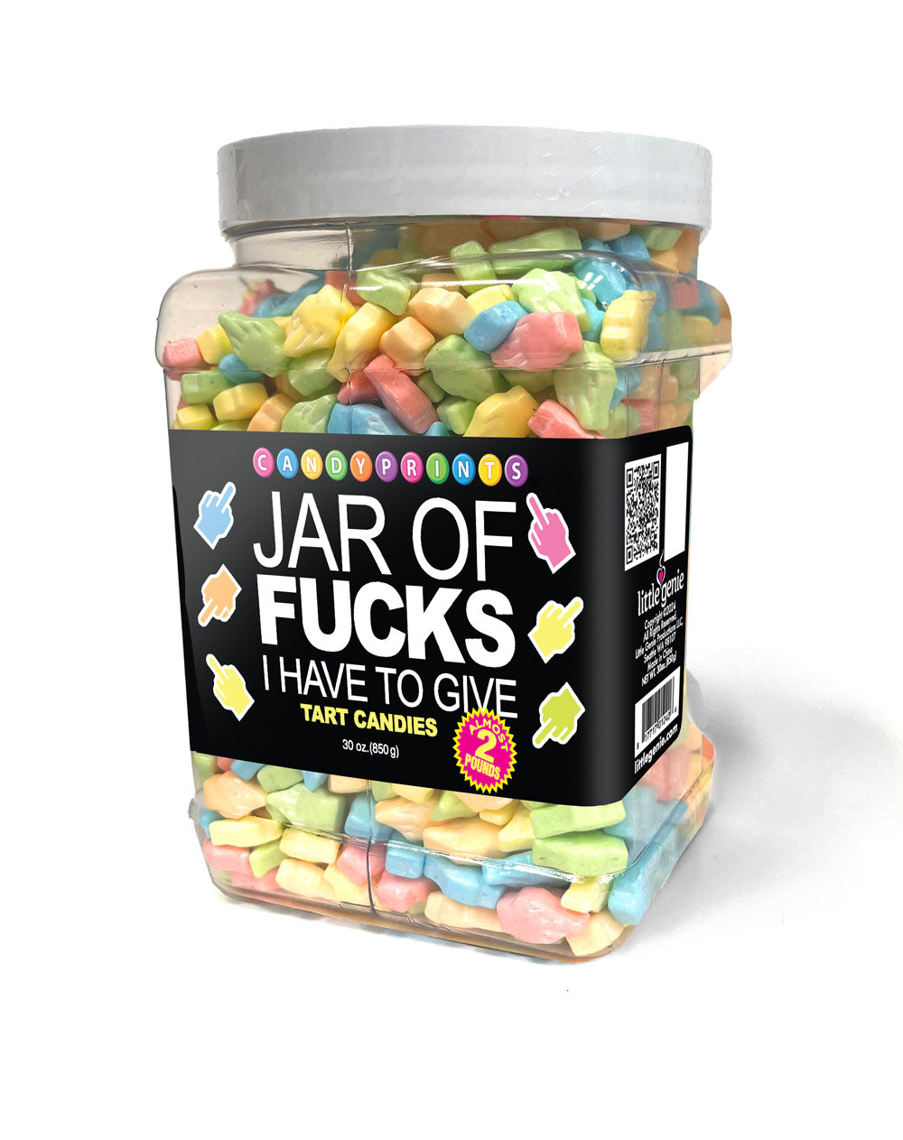 Jar of Fucks I Have to Give – Fruit Flavored Candy Jar > Novelties > Candy & Edible Items