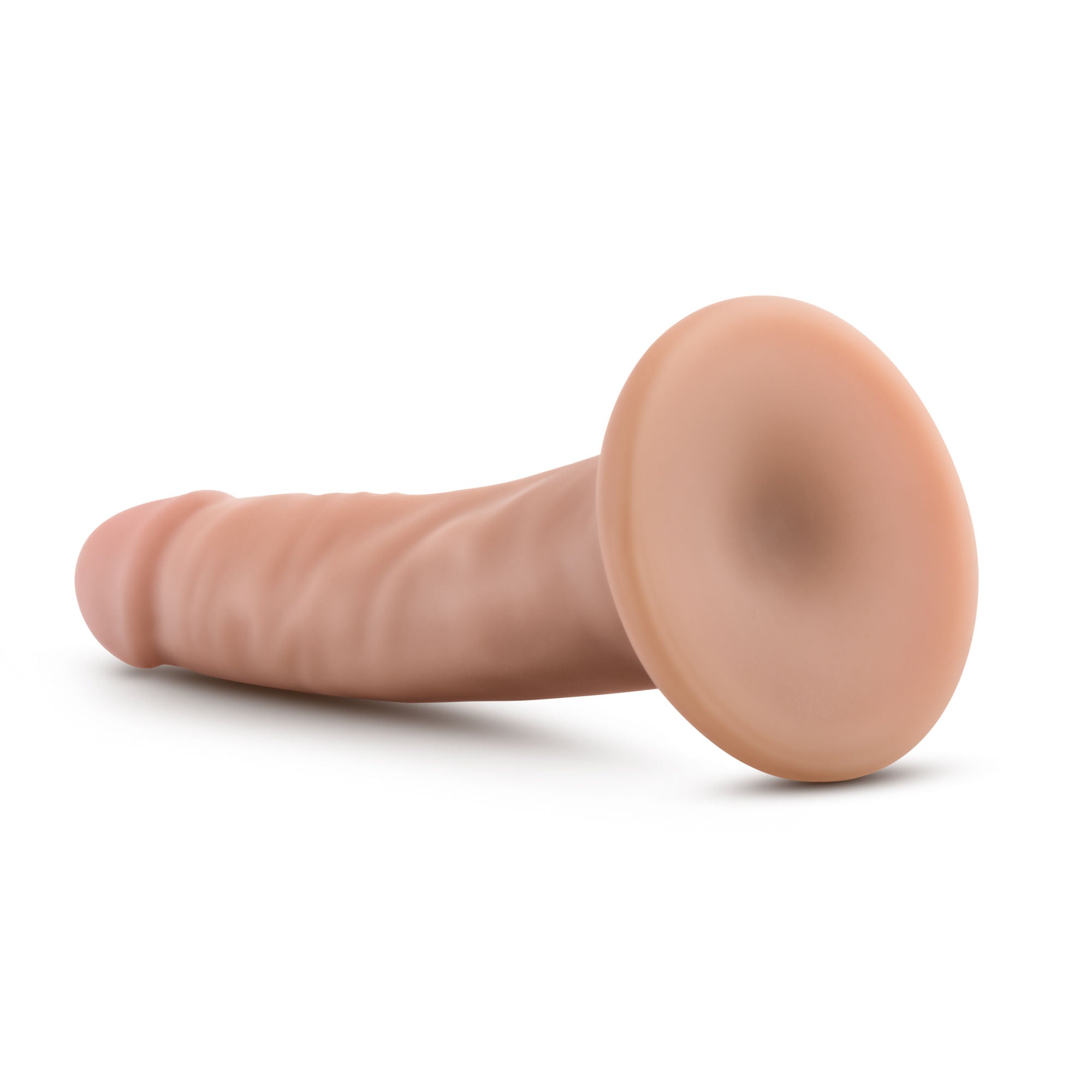 Dr Skin 5.5 Inch Chocolate Dildo with Suction Cup Base > Dildos > Slim Dildos