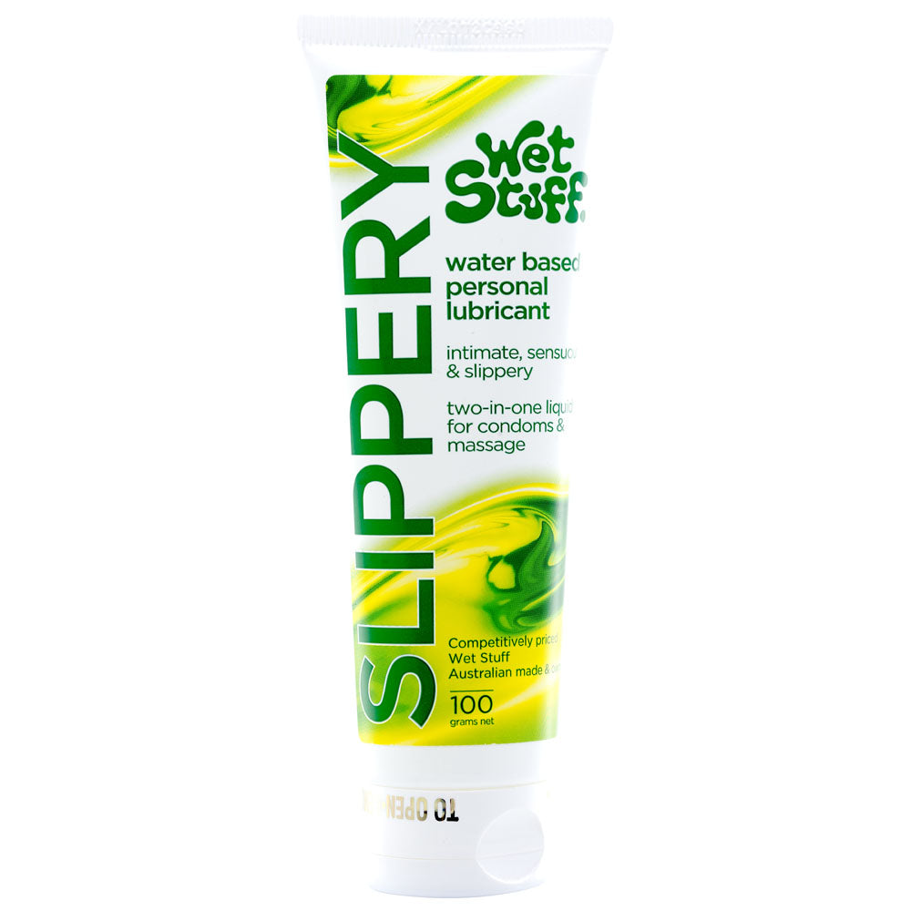 Wet Stuff Slippery Stuff – Water-Based Liquid Lubricant 100g Tube 100g > Lube > Water Based Main image