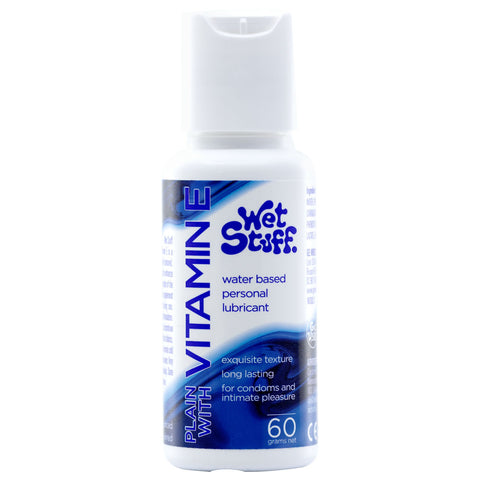 Wet Stuff Plain Enriched With Vitamin E – Water-Based Lubricant 60g > Lube > Water Based