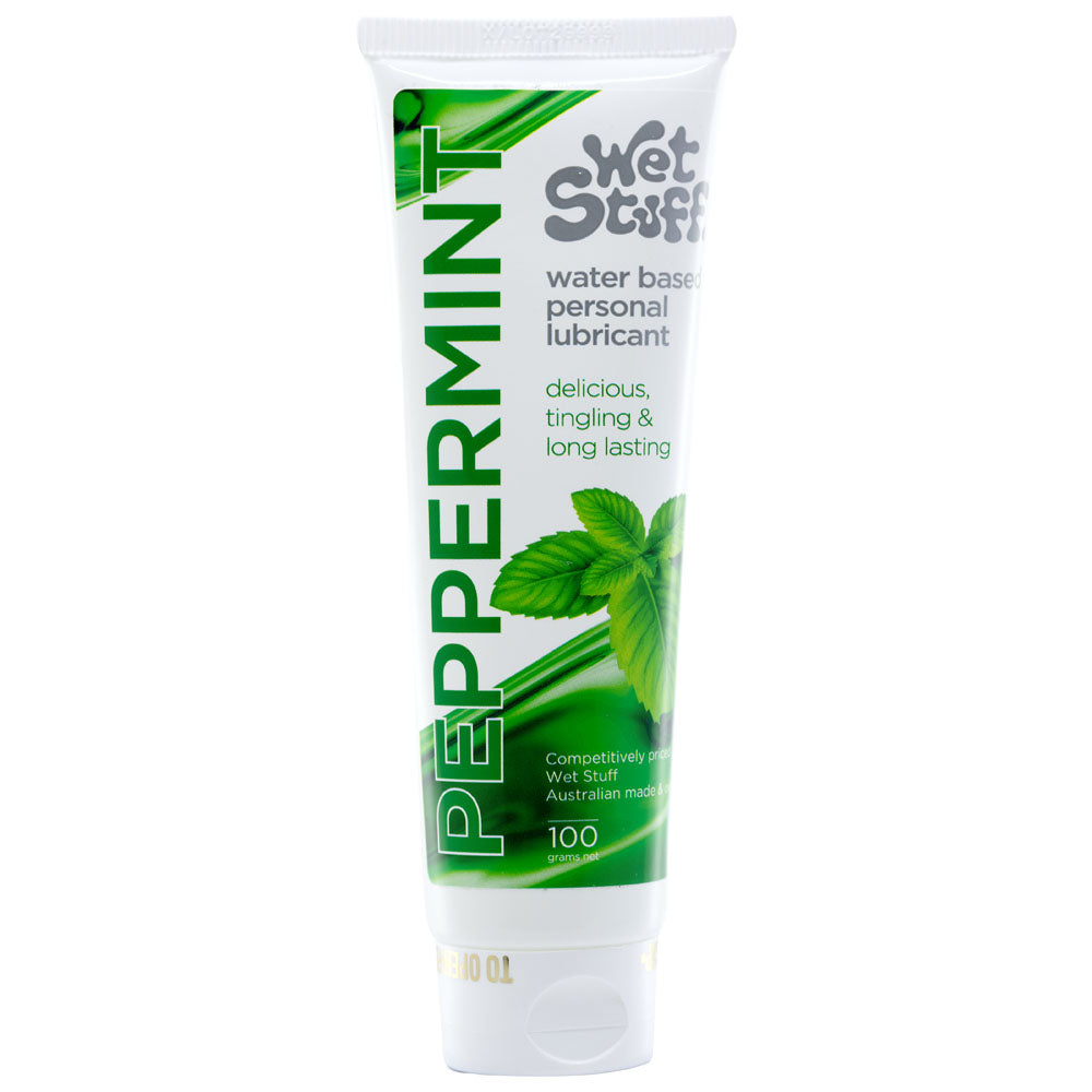 Wet Stuff Peppermint Tingle – Cooling Personal Lubricant Gel 100g > Lube > Flavoured Main image