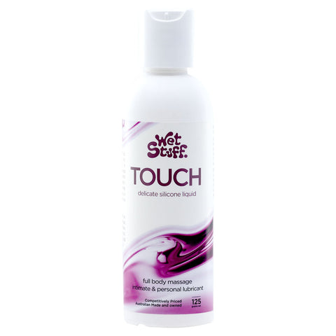 Wet Stuff Touch Pop Top – Silicone-Based Versatile Lubricant for Massage and Intimate Use 125g > Lube > Silicone