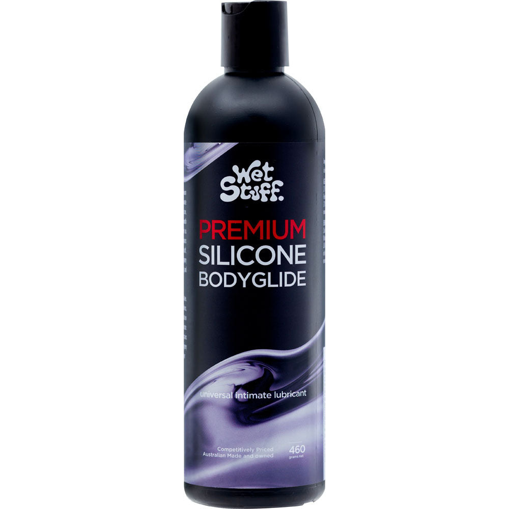 Wet Stuff Premium Silicone Disc Top Personal Lubricant 460g > Lube > Silicone