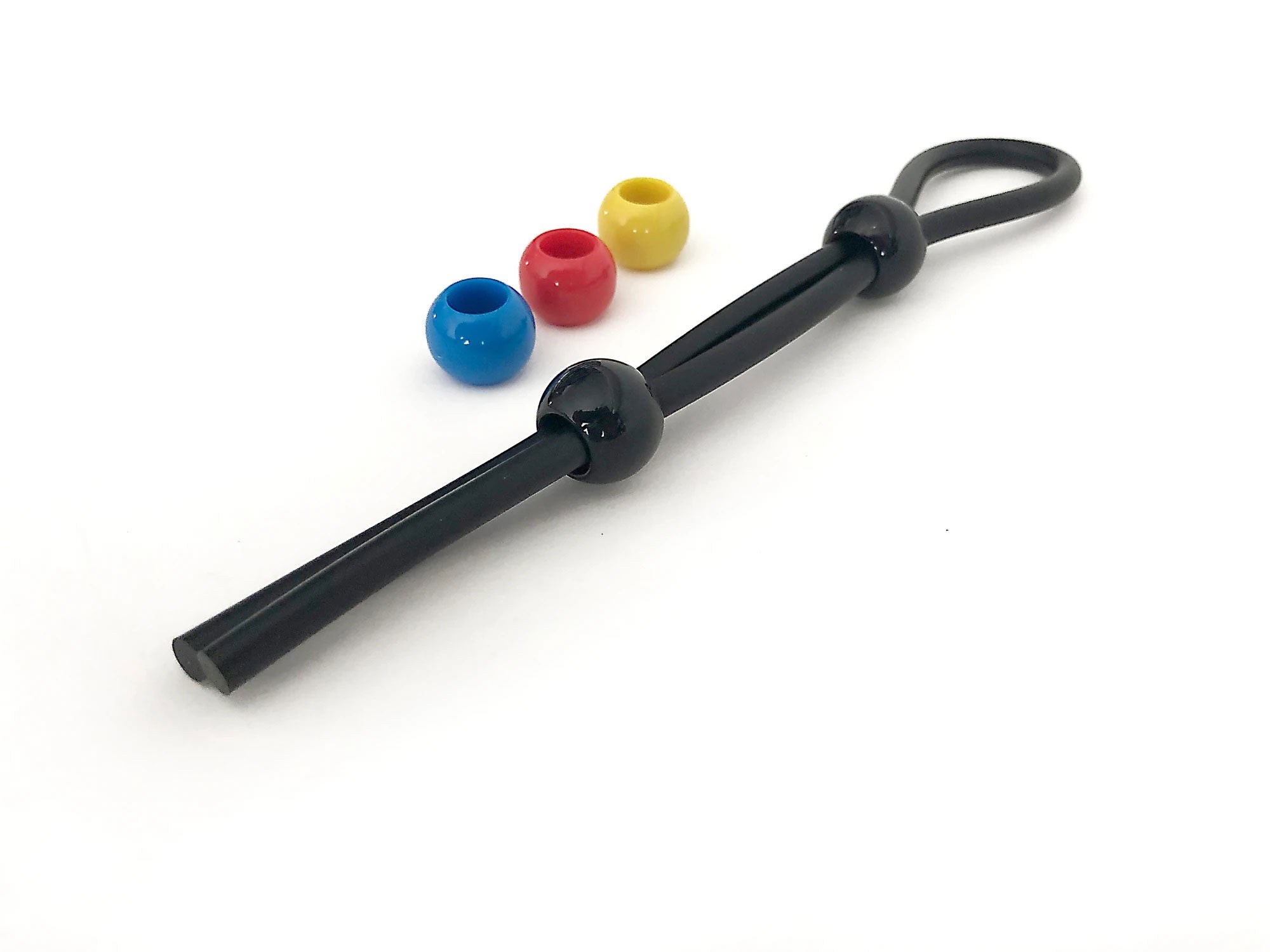 Boneyard Cock Leash Double – Adjustable Silicone Cock Ring > Cock Ring > Adjustable